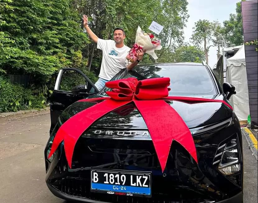 Raffi Ahmad-Pamer Mobil