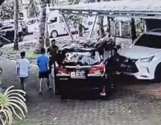 Rekaman CCTV lokasi Brigadir RAT bunuh diri