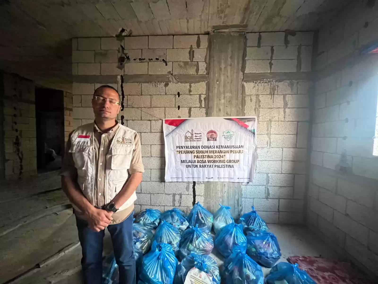 Relawan AWG Biro Gaza Syahid Ditembak Sniper Zionis saat Membagikan Makanan