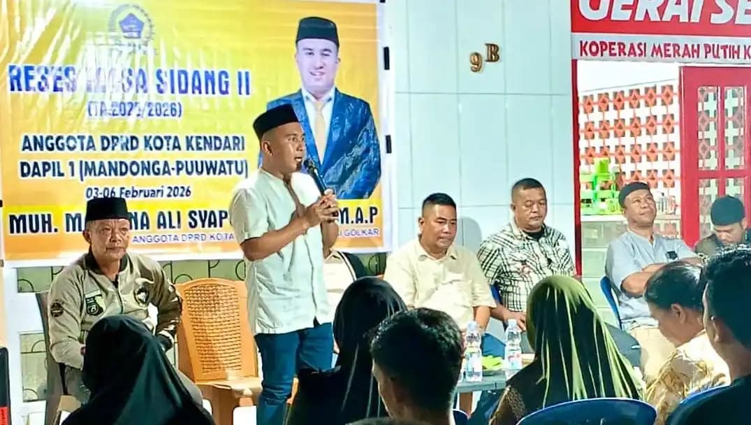 Reses di Mandonga dan Puuwatu, Maulana Tegaskan Komitmen Kawal Usulan Warga