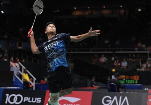 Ginting Lolos ke Final Indonesia Open 2023