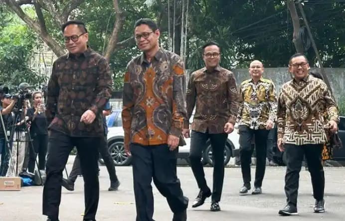 rombongan wamen prabowo