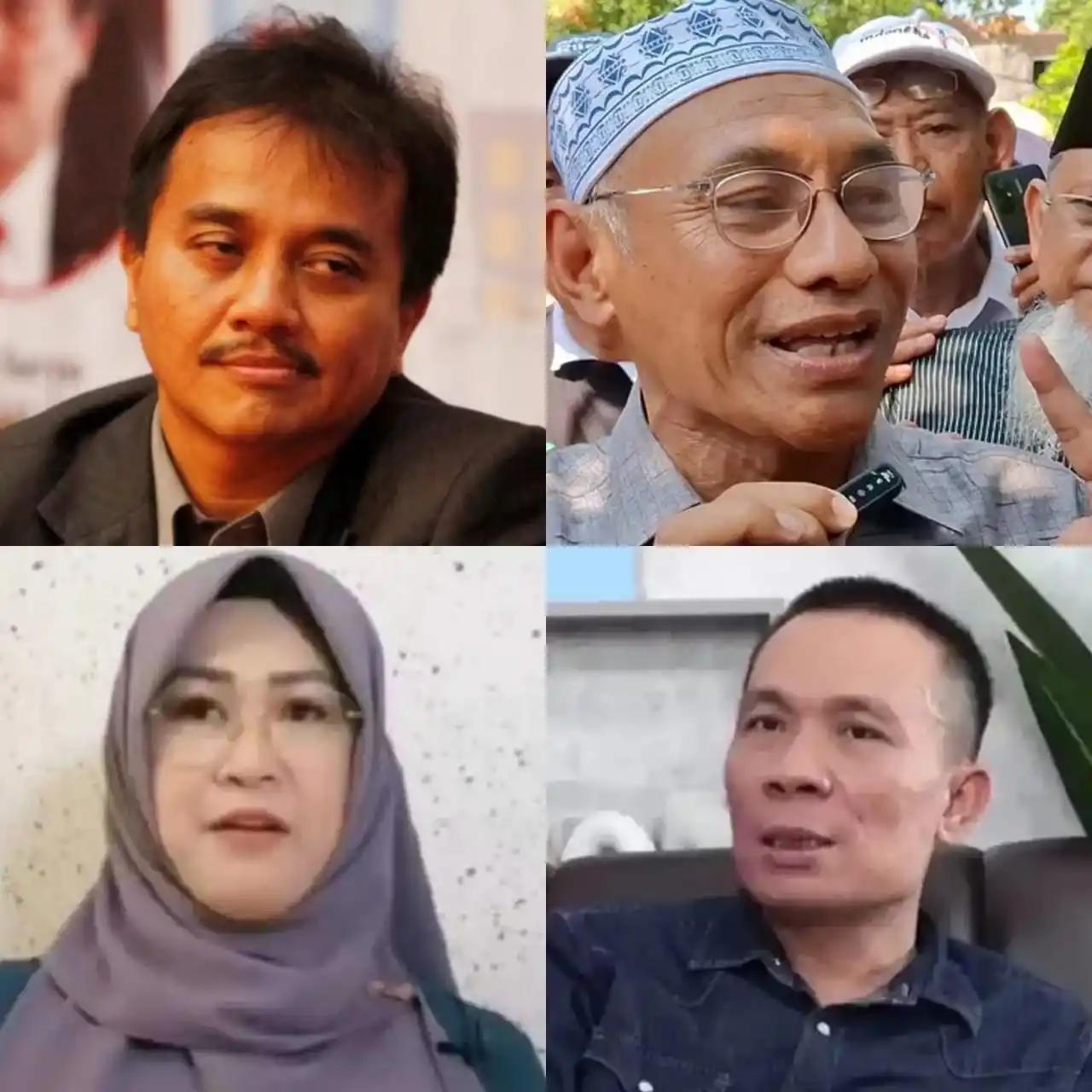 Roy Suryo, Rismon, Rizal Fadillah dan Dokter Tifa Dipolisikan