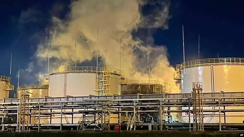 Rusia Balas Incar Fasilitas Energi Ukraina
