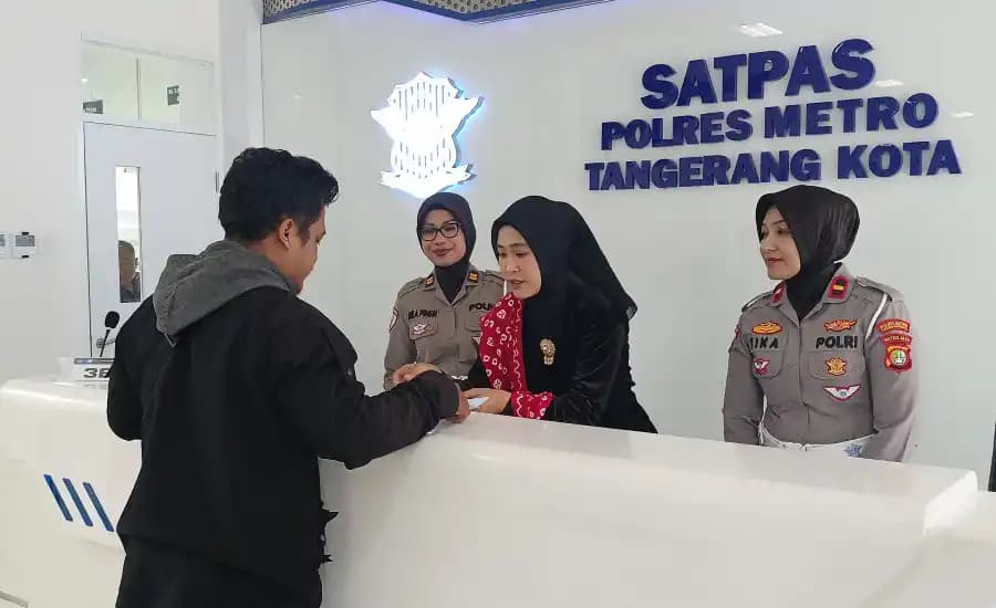 Satpas Surat Izin Mengemudi Satlantas Polres Metro Tangerang Kota