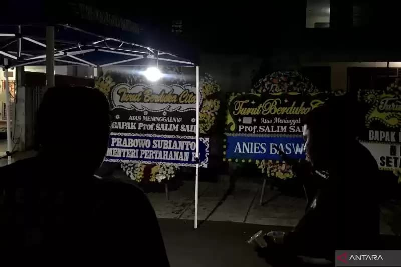 Sejumlah anggota keluarga almarhum Prof. Salim Haji Said