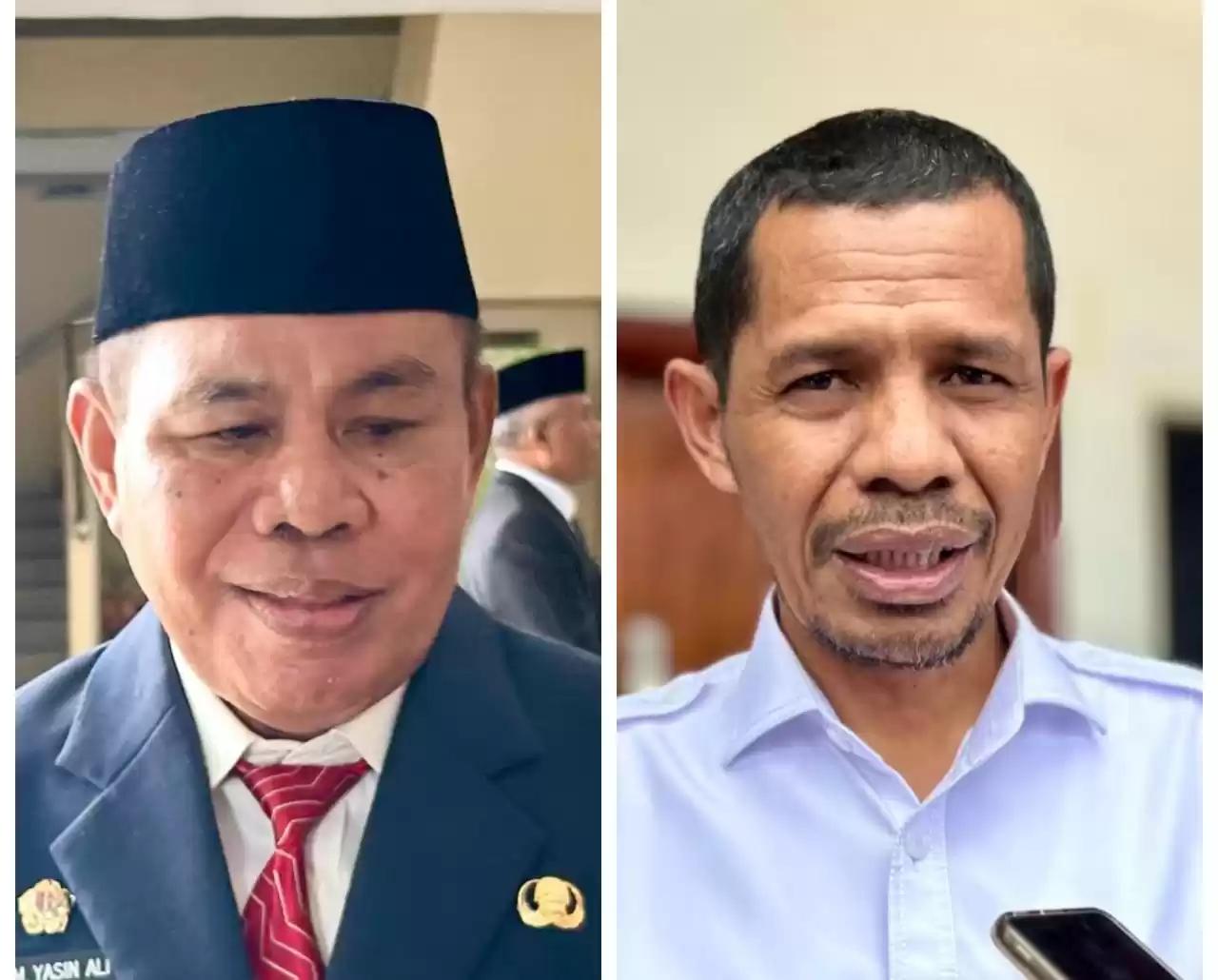 Sekda dan plt gubernur maluku utara