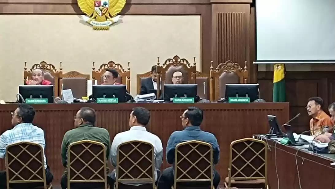 Sekretaris Ditjen Prasarana dan Sarana Pertanian, Kementerian Pertanian (Kementan) Hermanto sebut oknum auditor BPK palak Kementan dengan nilai miliaran rupiah