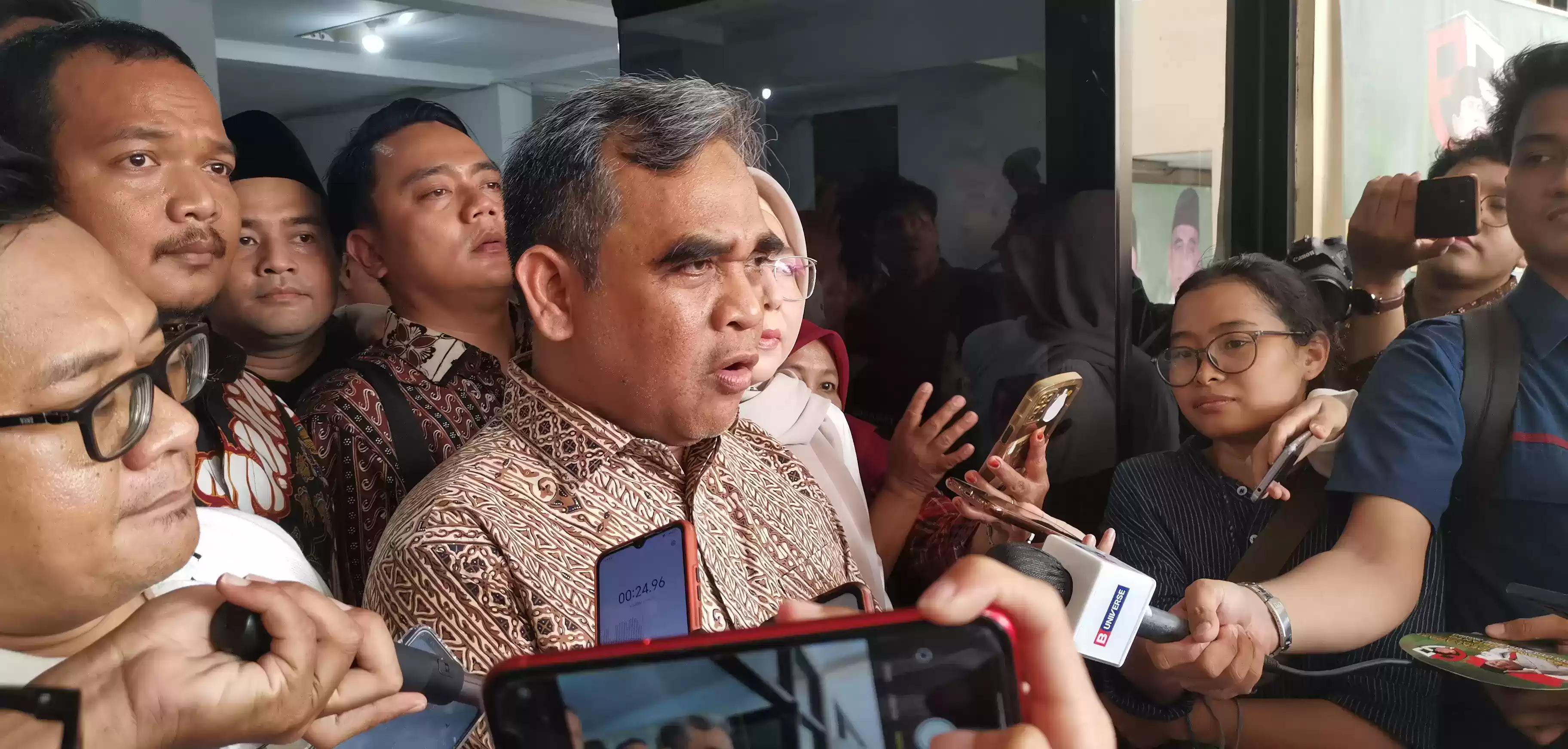 Sekretaris Jenderal Partai Gerindra, Ahmad Muzani (Foto: MI/Dhanis)