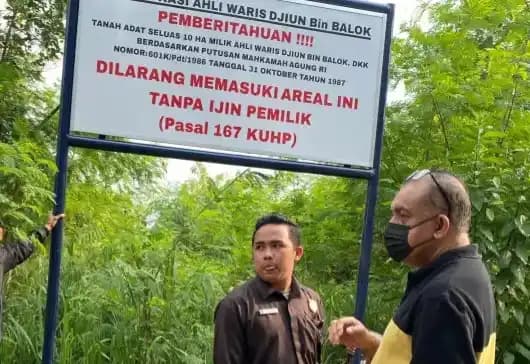 Sengketa Lahan Cipayung 10 Ha