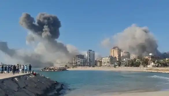 serangan israel di lebanon