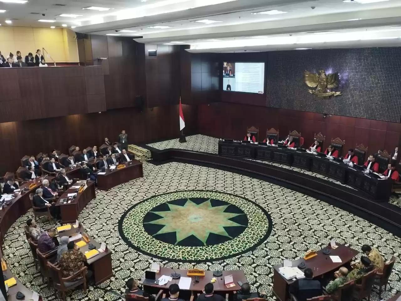 Sidang Putusan Sengketa Pilpres 2024 di MK