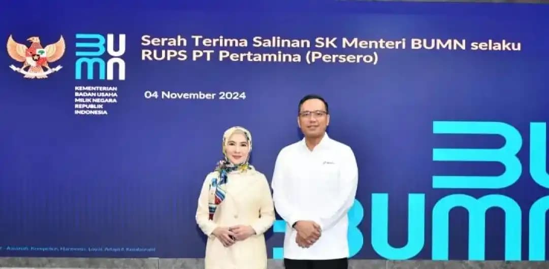 Simon Aloysius Mantiri jadi Dirut Pertamina, Gantikan  Nicke Widyawati