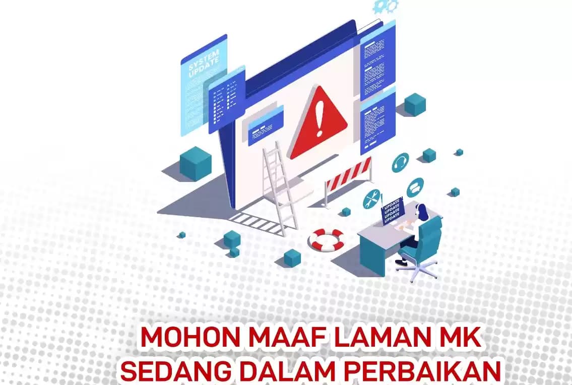 Situs Mahkamah Konstitusi Down