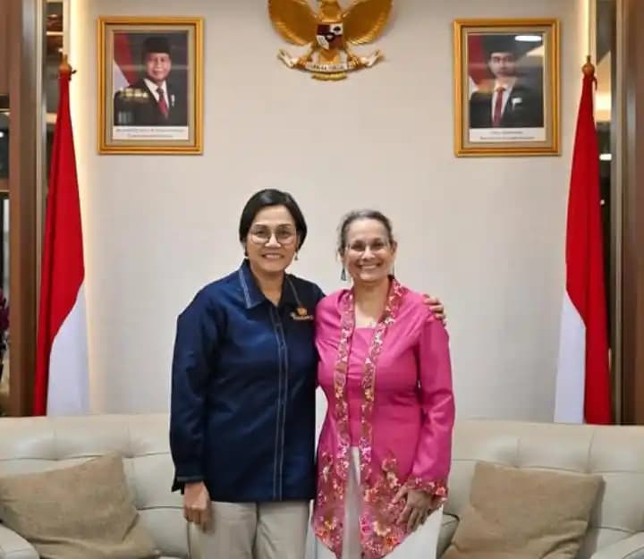 Sri Mulyani dan Duta Besar Amerika Serikat