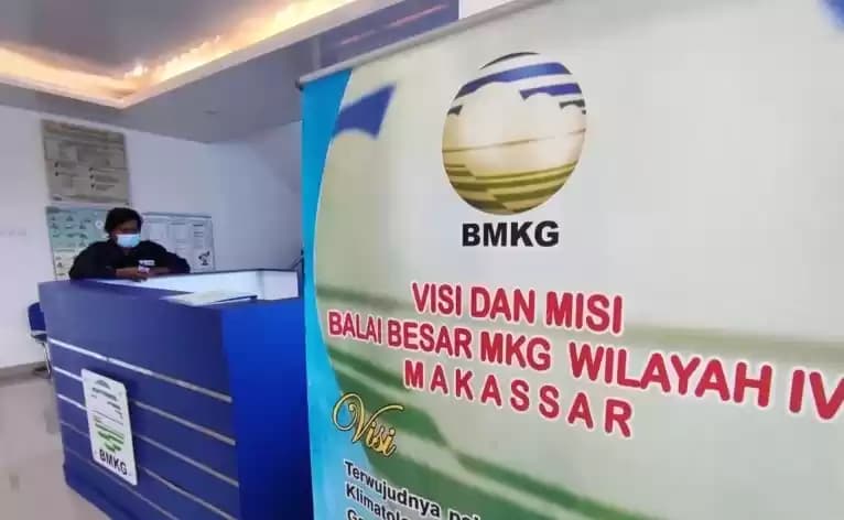 Suasana Kantor BMKG Makasar