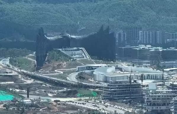 Suasana pembangunan Ibu Kota Nusantara di Kalimantan Timur