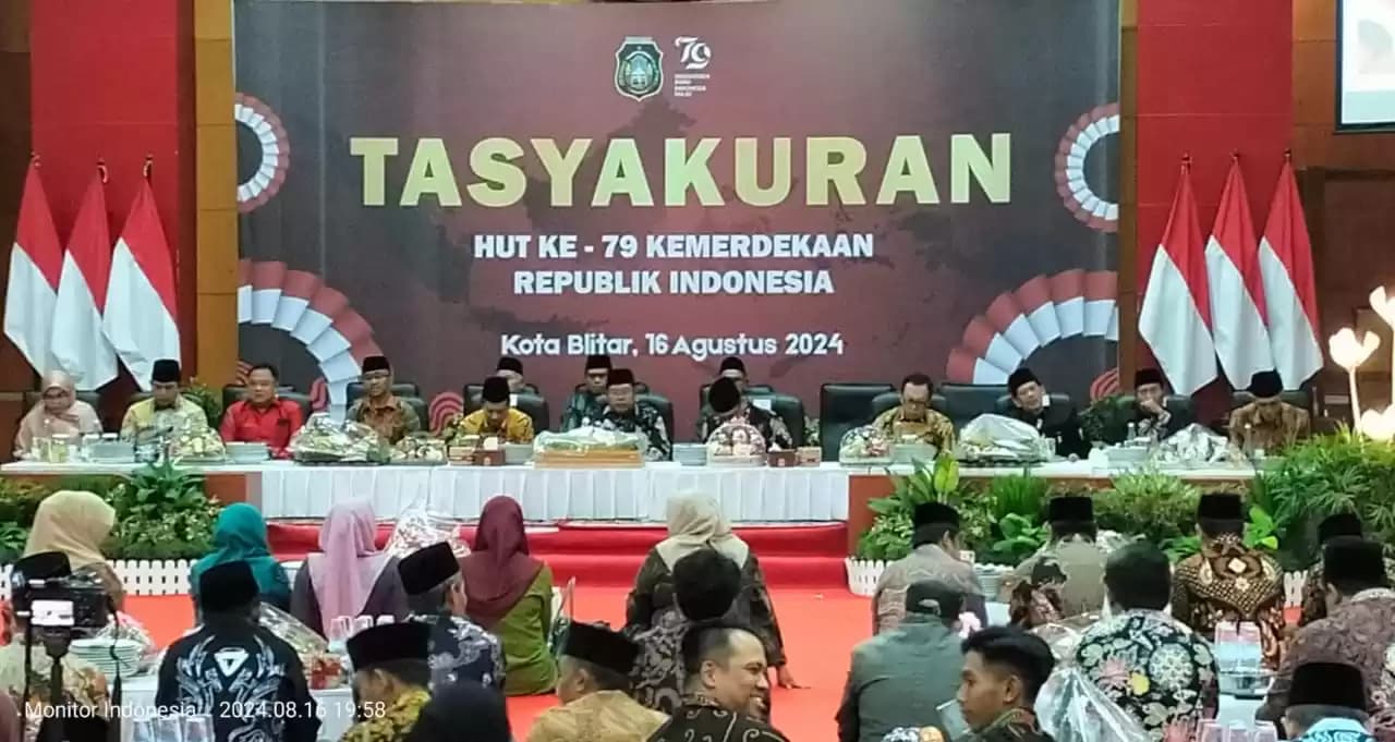 Suasana Tasyakuran dan Doa Bersama menyambut HUT RI