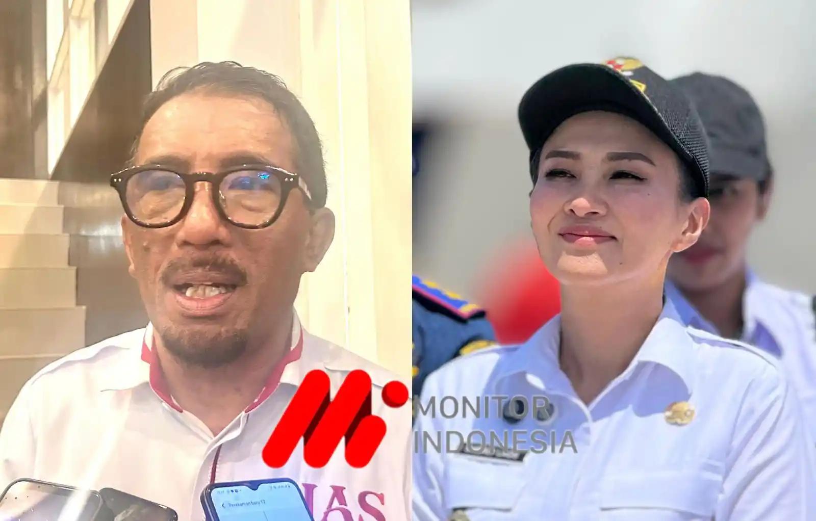Sultan Tidore Husain Alting Sjah dan Gubernur Malut Sherly Tjoanda