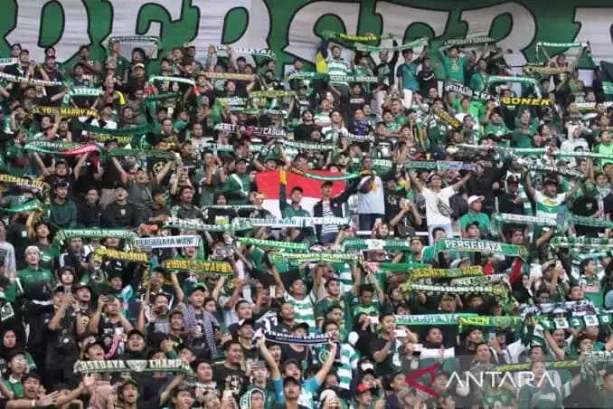 Suporter Persebaya, Bonek Mania (Foto: ANTARA)