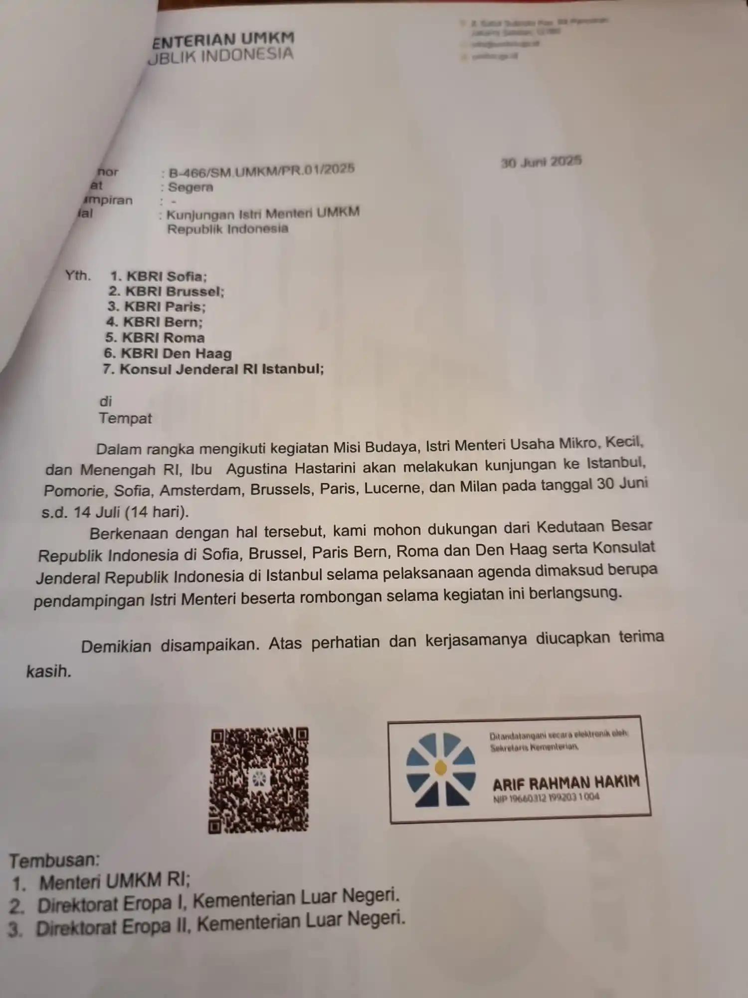 Surat Permintaan