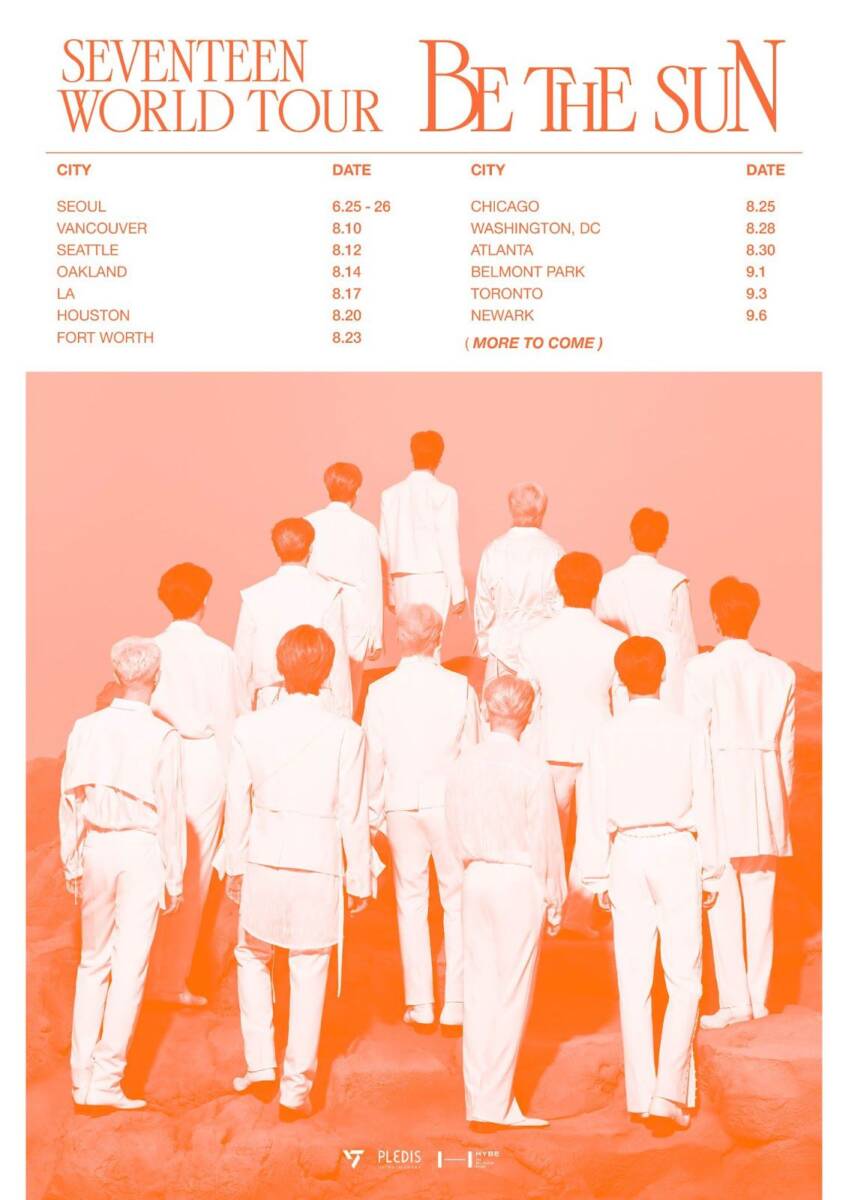 SEVENTEEN akan Memulai Tur Dunia 'BE THE SUN'