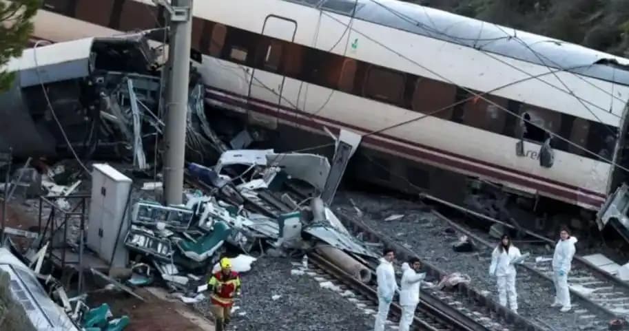 Tabrakan Kereta Cepat di Spanyol Tewaskan 39 Orang