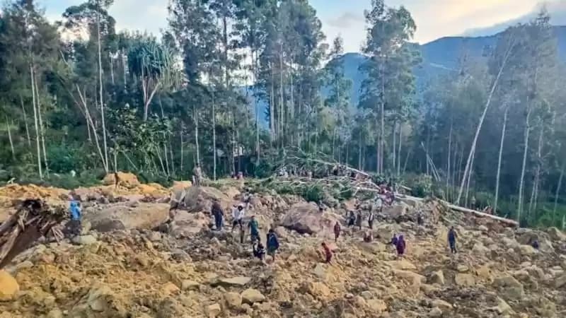 Tanah Longsor Papua Nugini