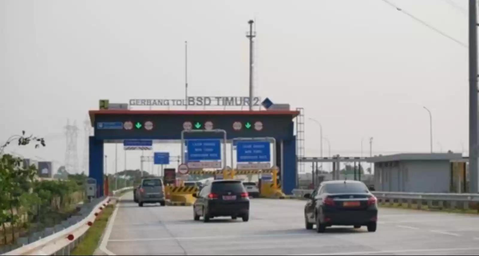 Tarif tol  BSD mengalami kenaikan dalam waktu dekat.