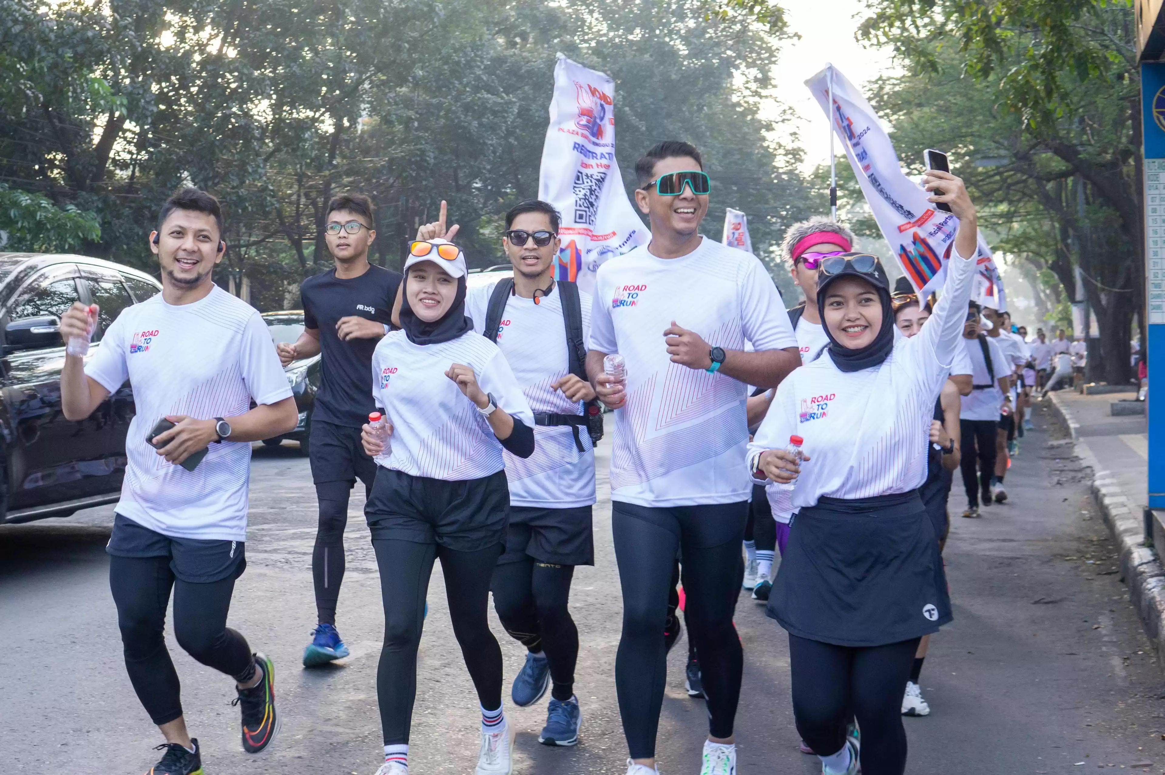 Telkom Gelar Road to Digiland Run 2024 di Bandung