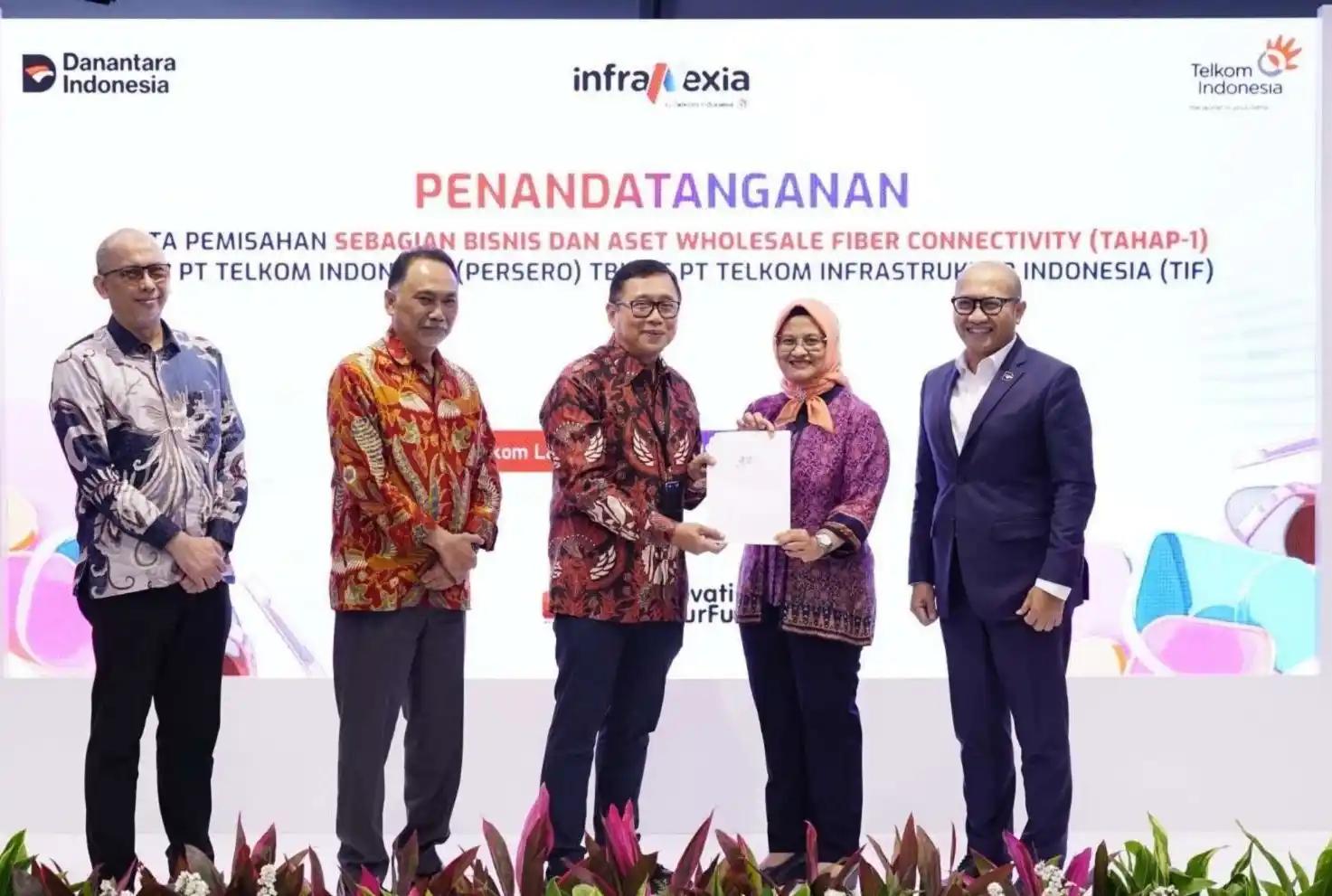 Telkom Resmi Spin-Off Bisnis Fiber ke InfraNexia, Perkuat Pilar Infrastruktur Digital