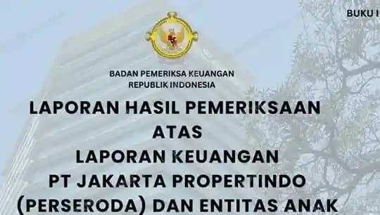 Temuan BPK PT Jakpro