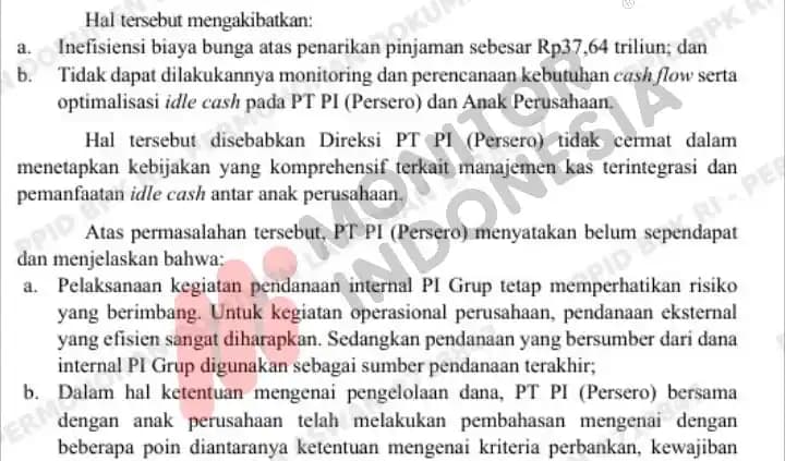 Temuan BPK PT Pupuk Indonesia 3