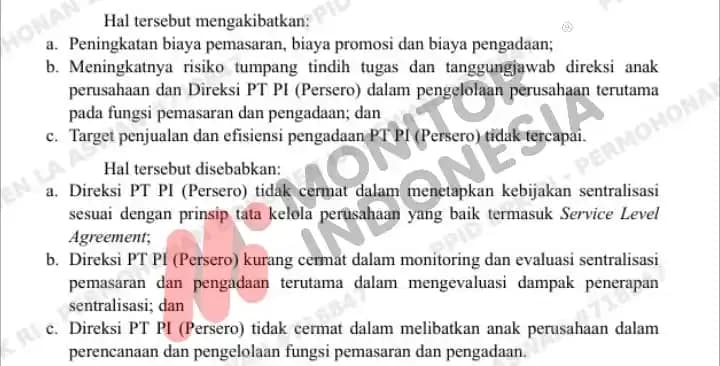 Temuan BPK PT Pupuk Indonesia 8