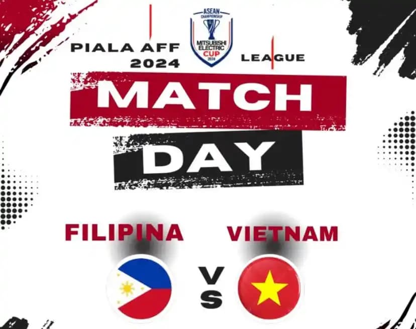 Thumnail Filipina vs Vietnam Piala AFF 2024