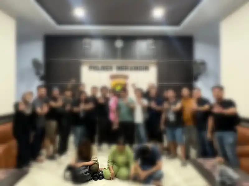 Tim gabungan kepolisian dari Polda Jambi, Polrestabes Makassar, dan Polres Merangin