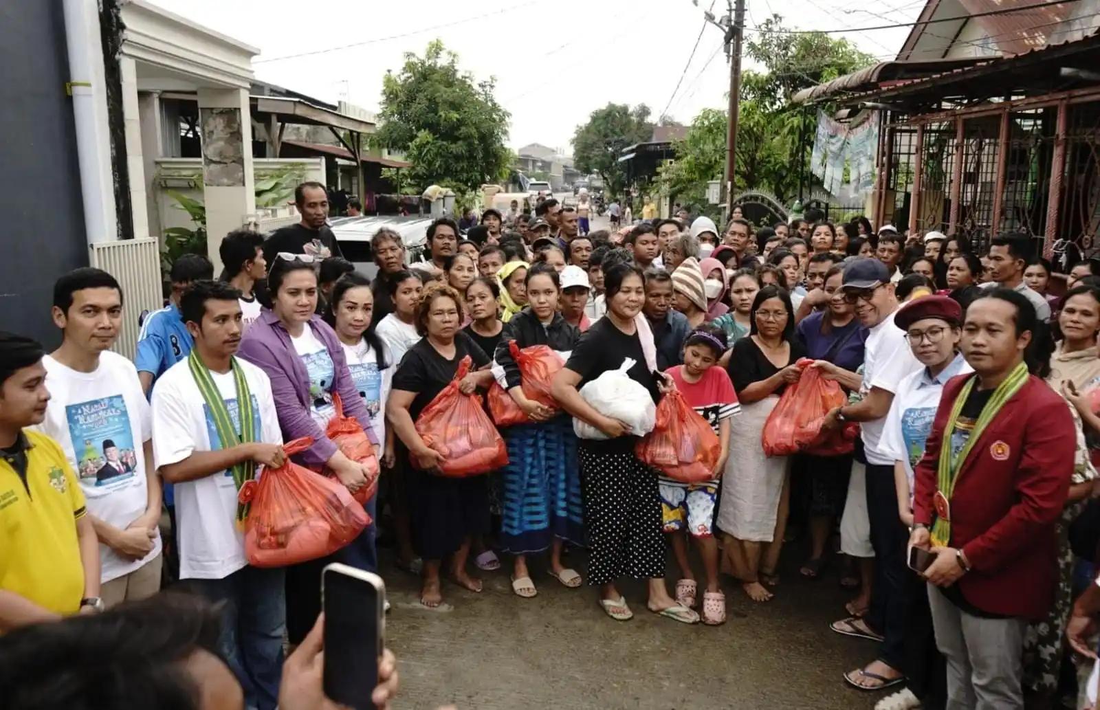 Tim Natal Nasional Salurkan Bantuan untuk Korban Banjir