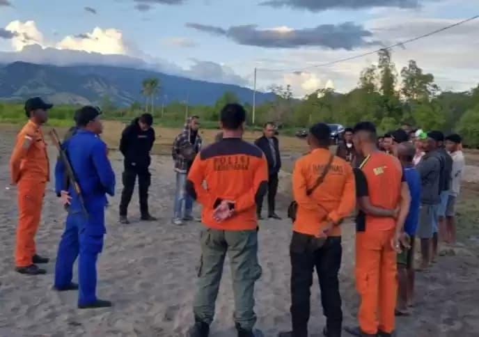 Tim SAR Gabungan Lakukan Pencarian warga di Terkam Buaya