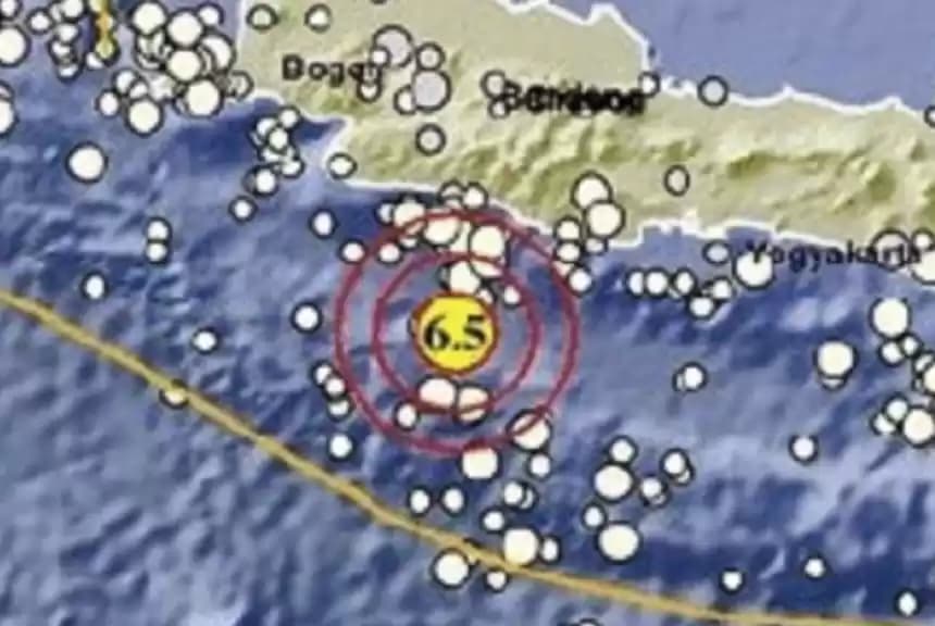 Titik Gempa di Garut