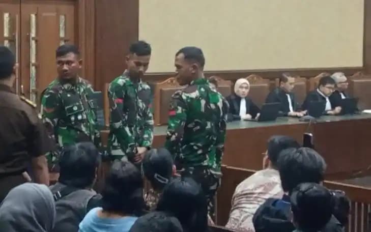 TNI di Sidang Nadiem