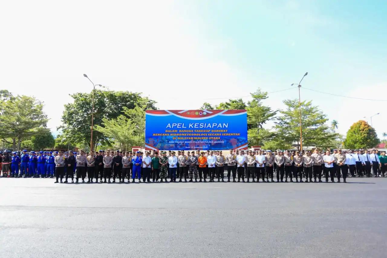 TNI, Polri, dan Pemda Kompak Siaga Bencana di Maluku Utara