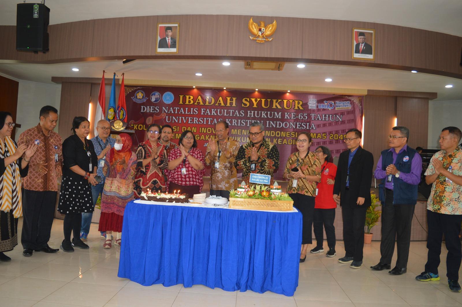 Fakultas Hukum UKI Genap Berusia 65 Tahun