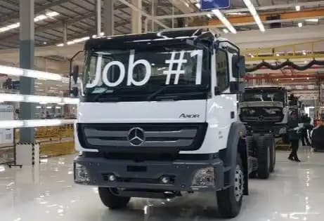 Truk yang dibuat di DCVMI