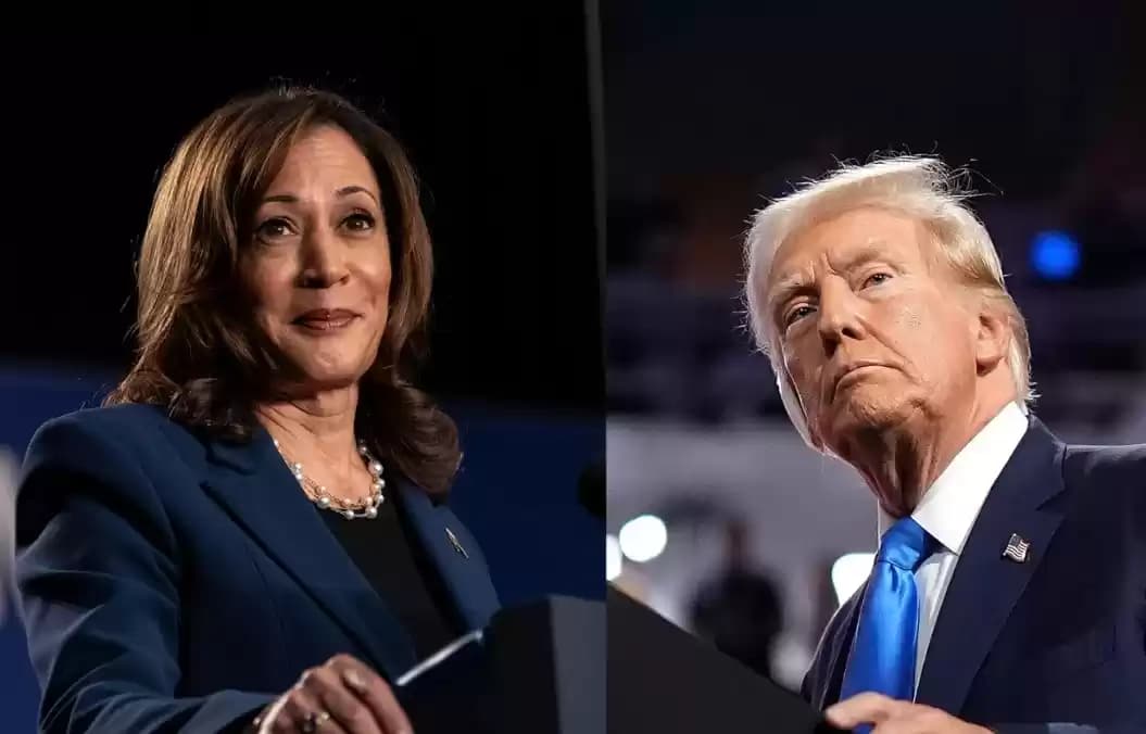 Trump dan Kamala Harris