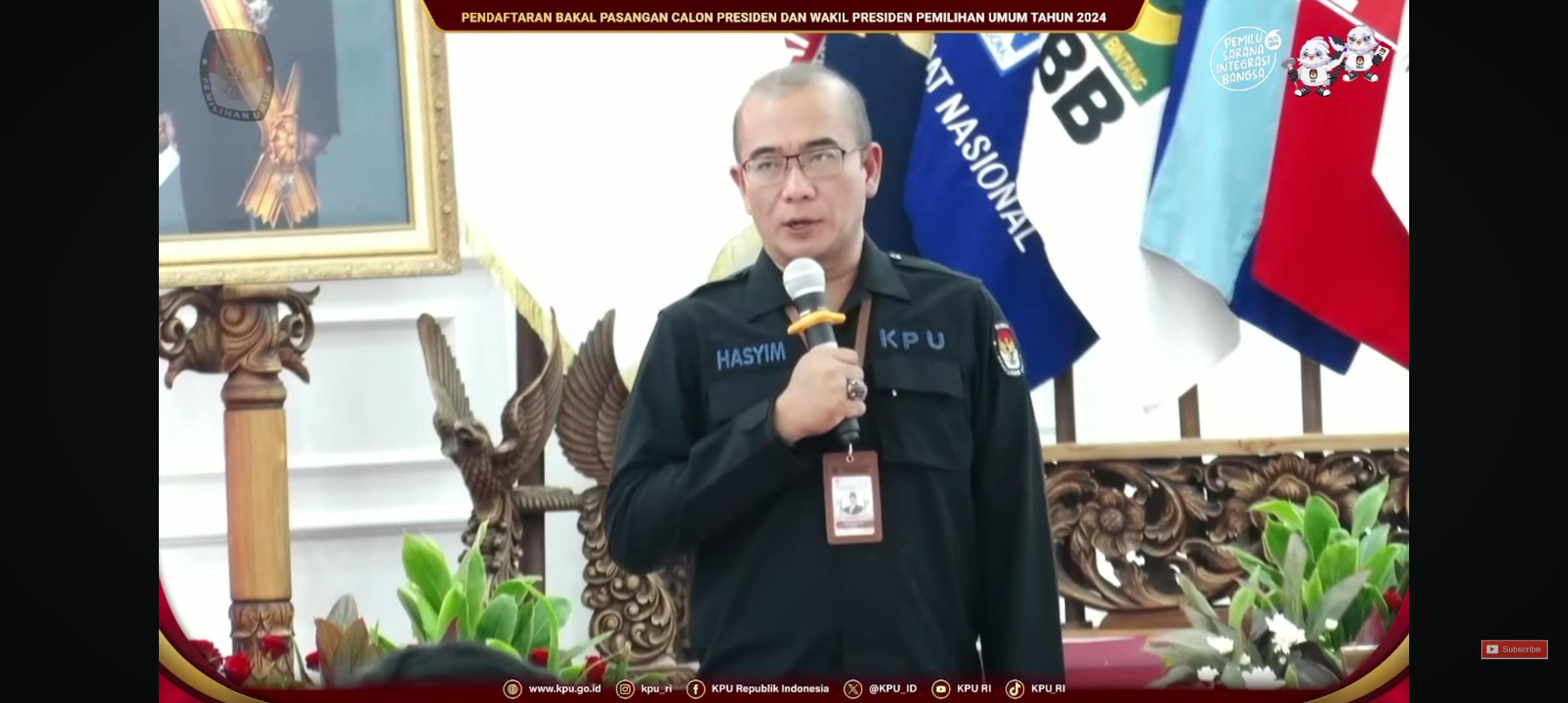 KPU Revisi PKPU Pencalonan Presiden dan Wakil Presiden