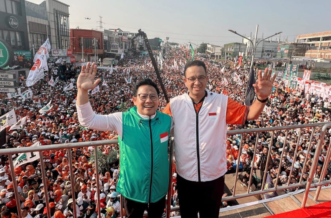 Cak Imin Heran Ada yang Bilang Pendukung AMIN Dikit
