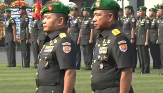 Sertijab, Jenderal Agus Subiyanto Resmi Jabat KSAD
