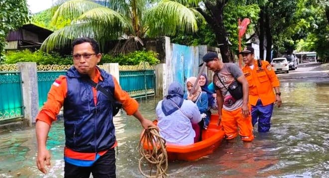 BPBD DKI: Banjir di Lima Ruas Jalan Jakarta Kamis Pagi