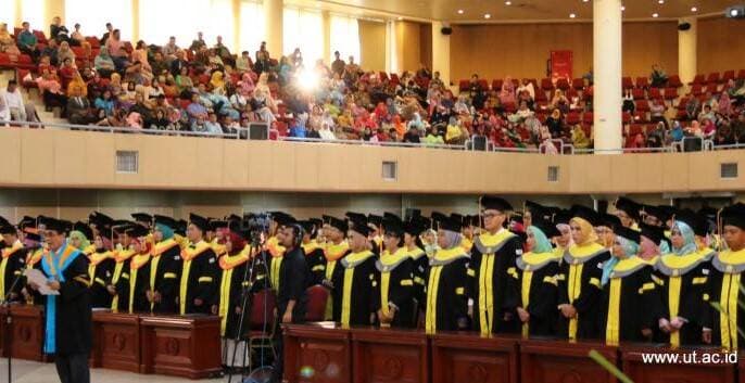 Universitas Terbuka Banda Aceh Wisuda 512 Sarjana
