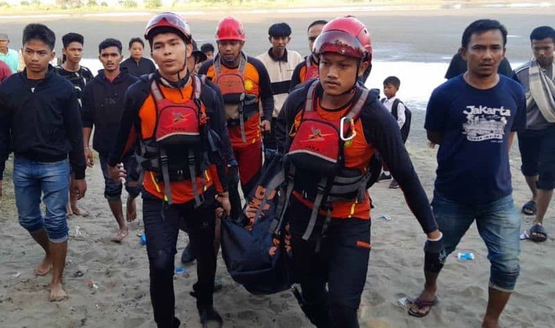 Basarnas Evakuasi Korban Terseret Arus di Aceh Besar